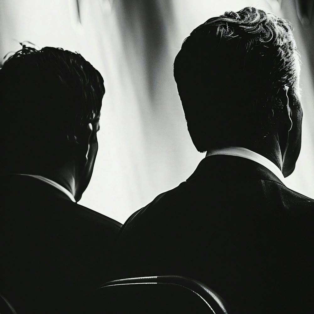 Two Men In Suits 1