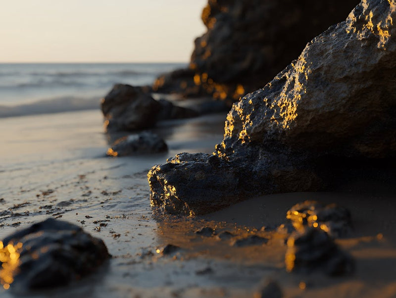 Felsen am Strand