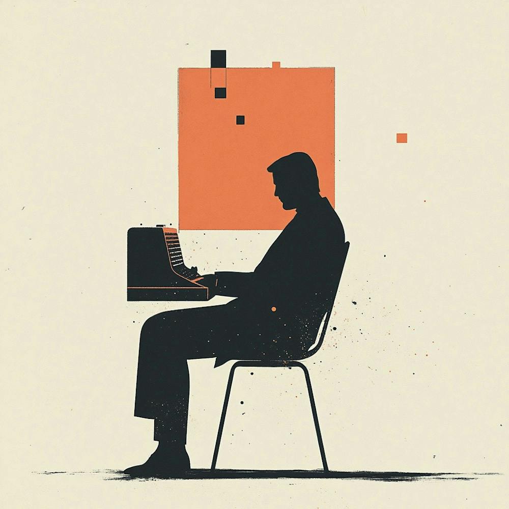 Silhouette D'Un Homme 7