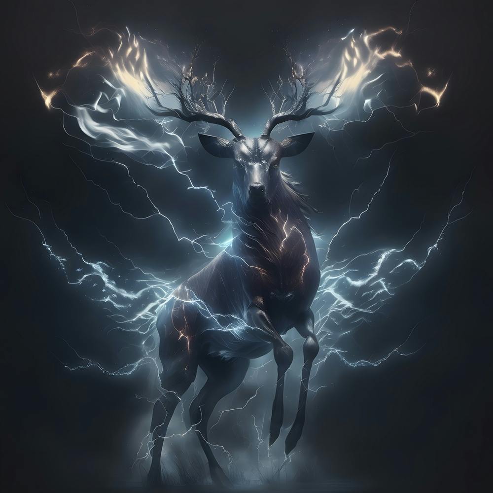 Lightning Deer