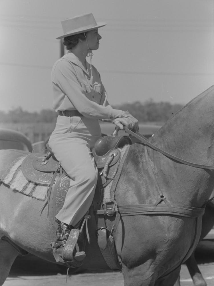 Polospiel Beobachten, Abilene, Texas Von Russell Lee