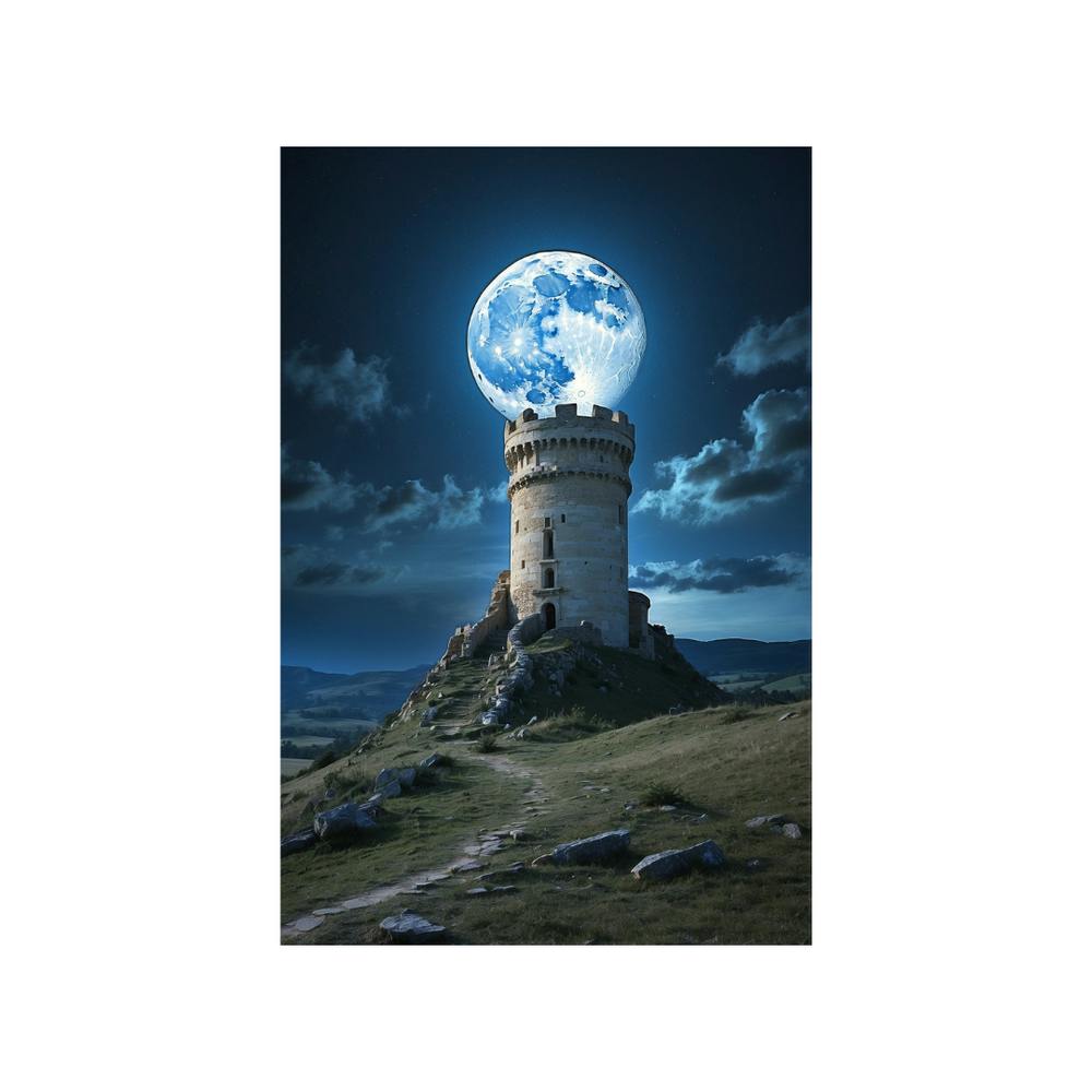 Full Moon Over The Castle