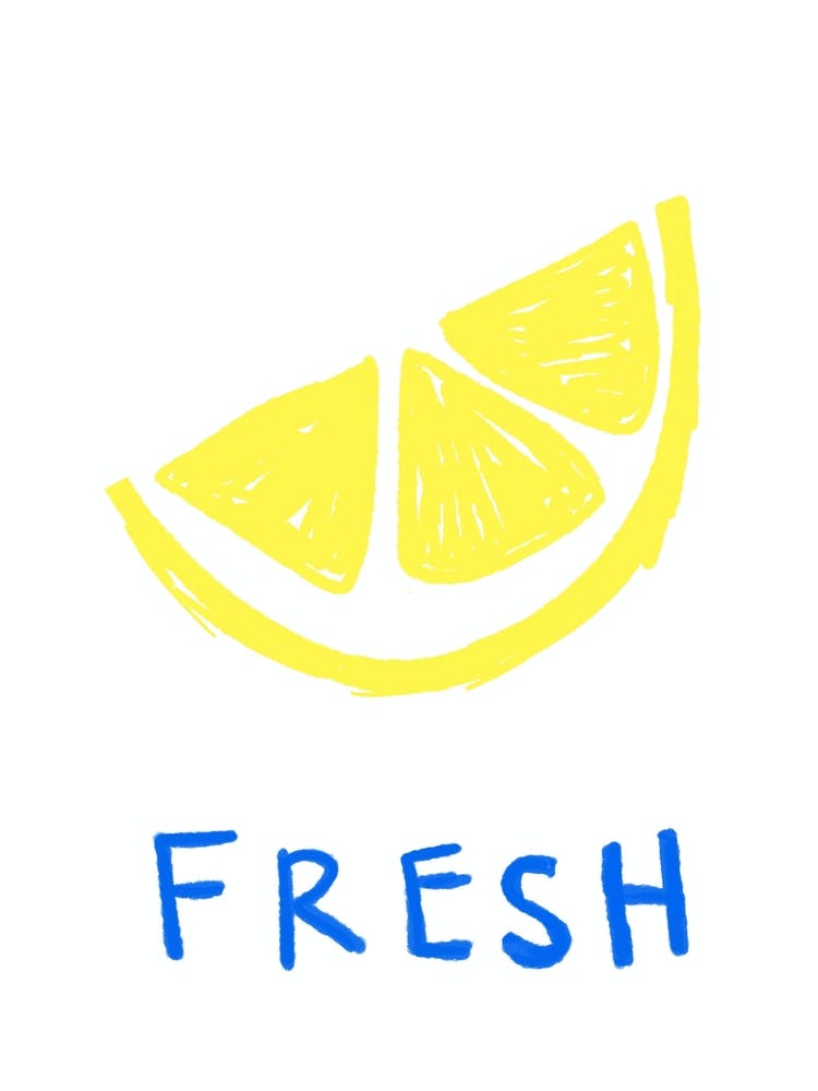 Lemon Fresh Wall