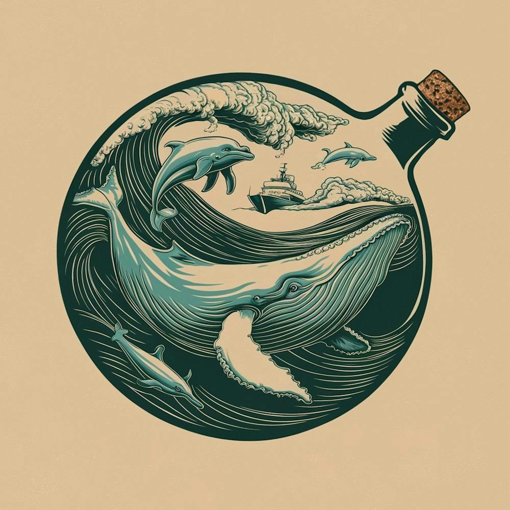 Whale In Bottle