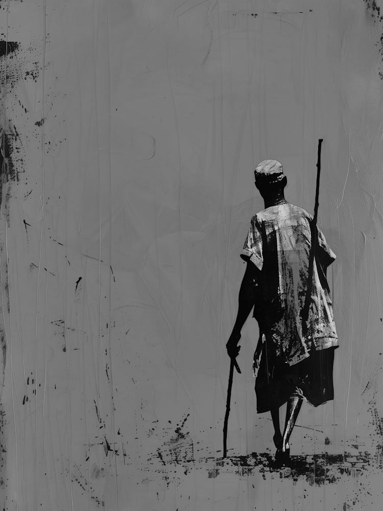 Man With Cane