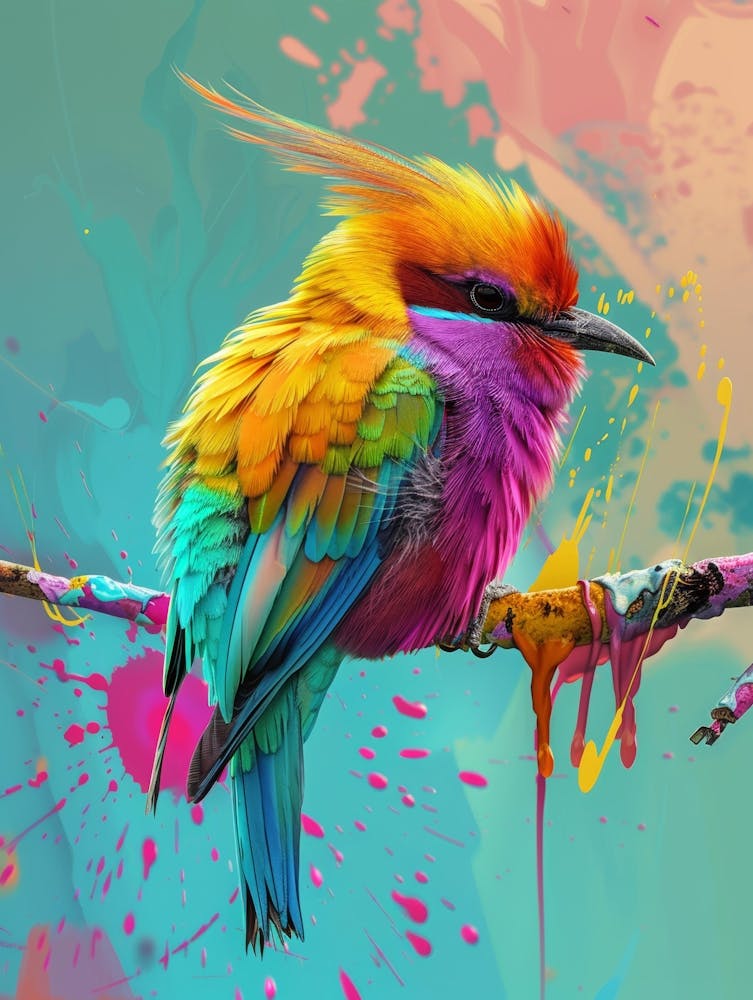 Colorful Bird 10
