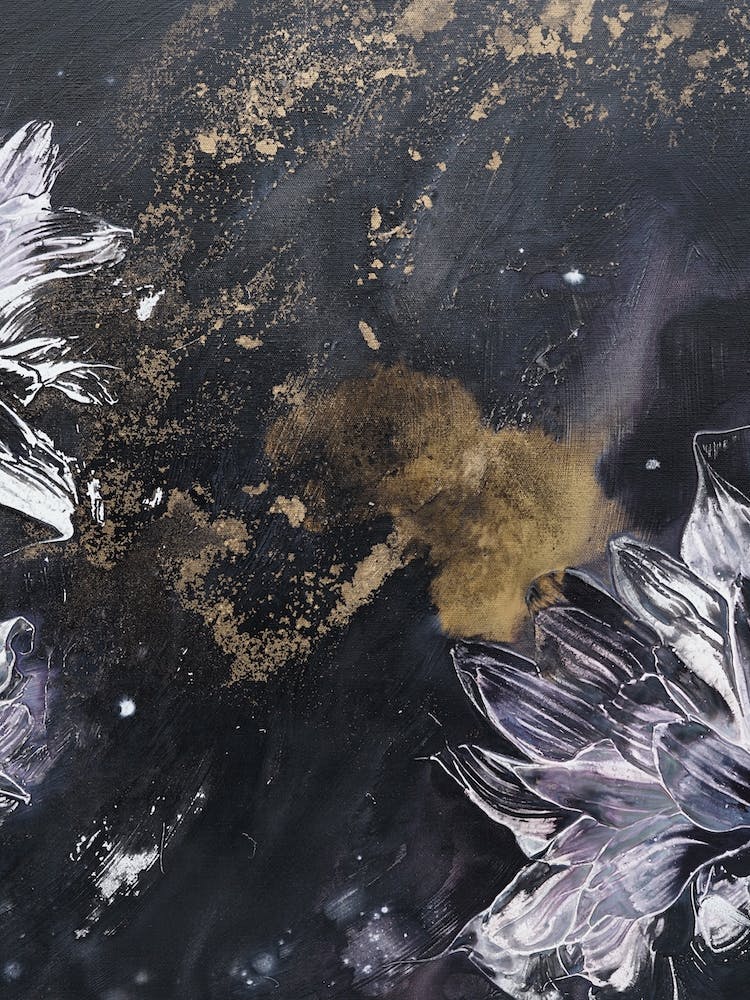 Dark Flower Painting 3