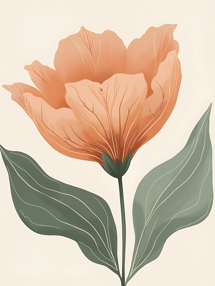 Neutral Bloom Layers with Calm Tones