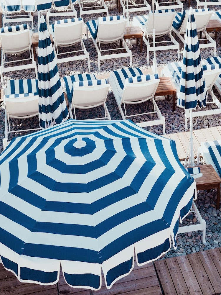 Blue And White French Riviera