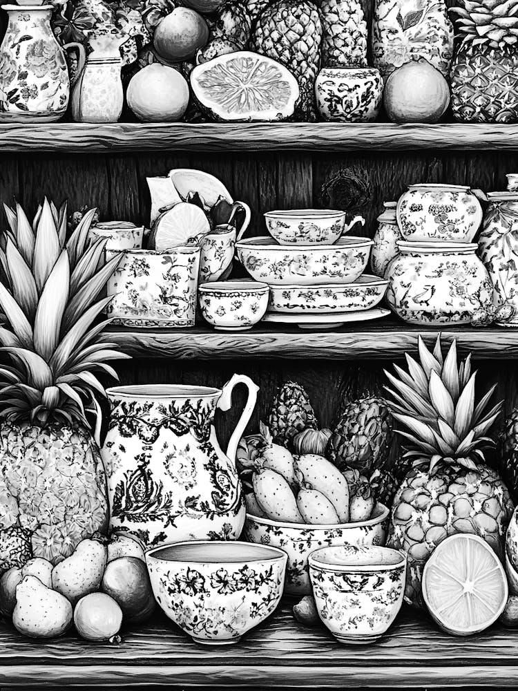 Étagère à Fruits Par Personne