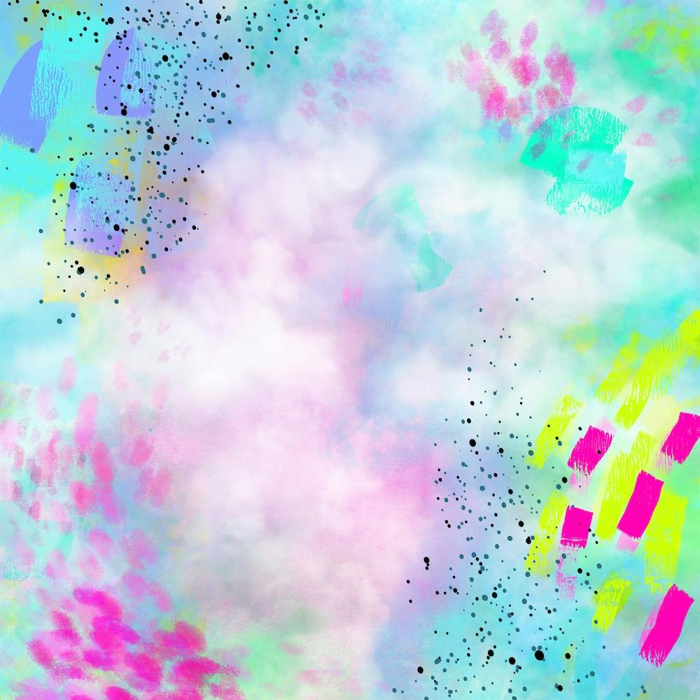 Abstract Explosion 4 Square