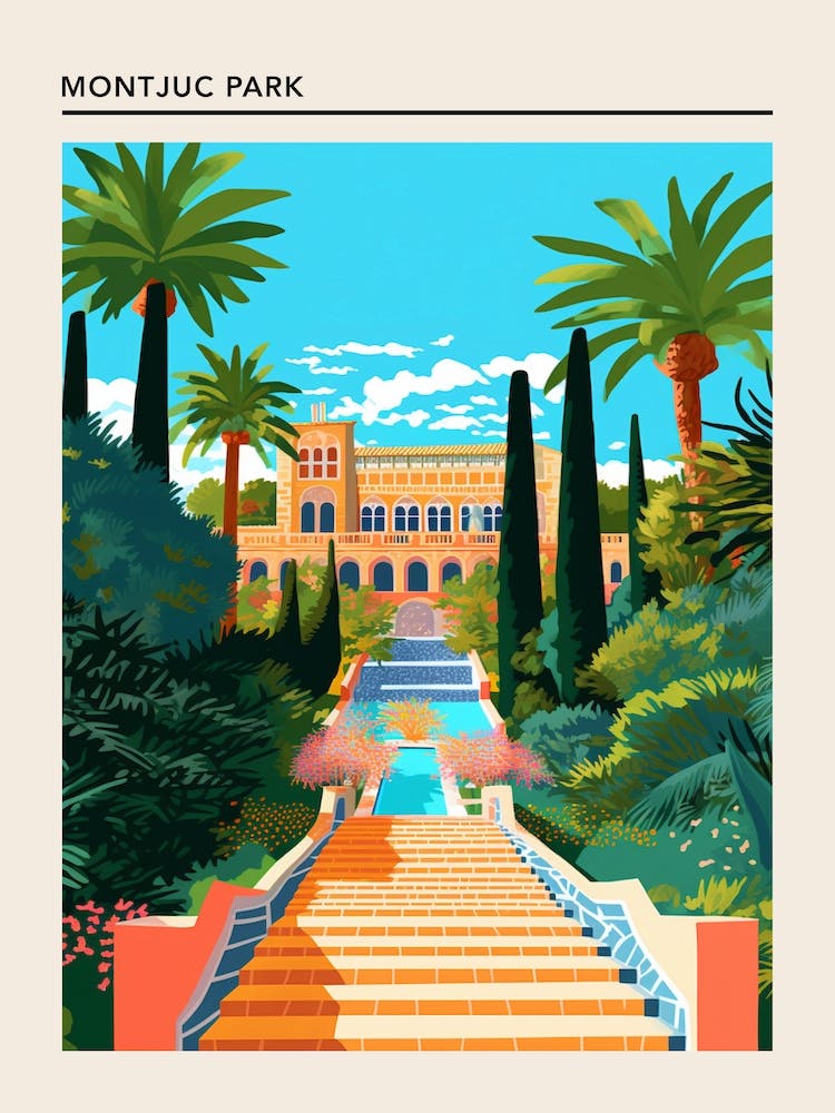 Montjuc Park Barcelona