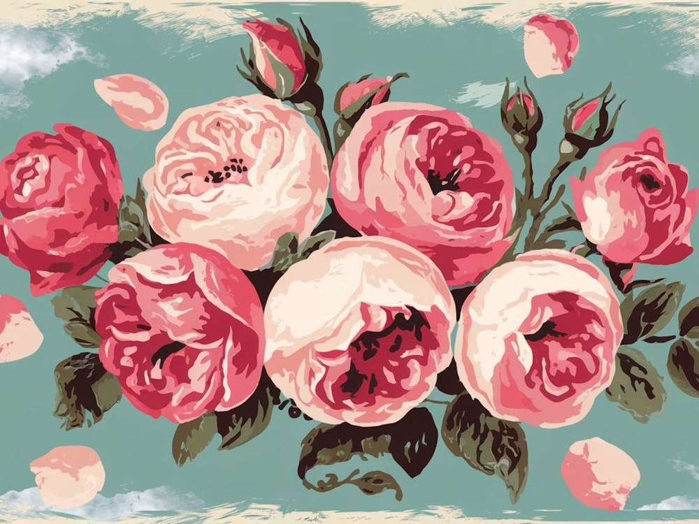 Rosen In Einer Vase 4