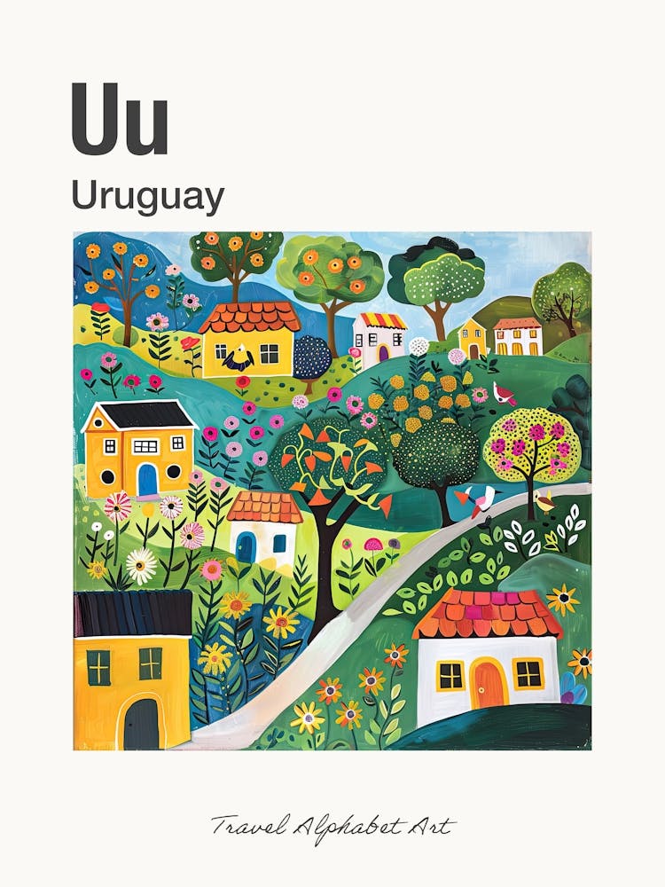 Kids Travel Alphabet  Uruguay 3