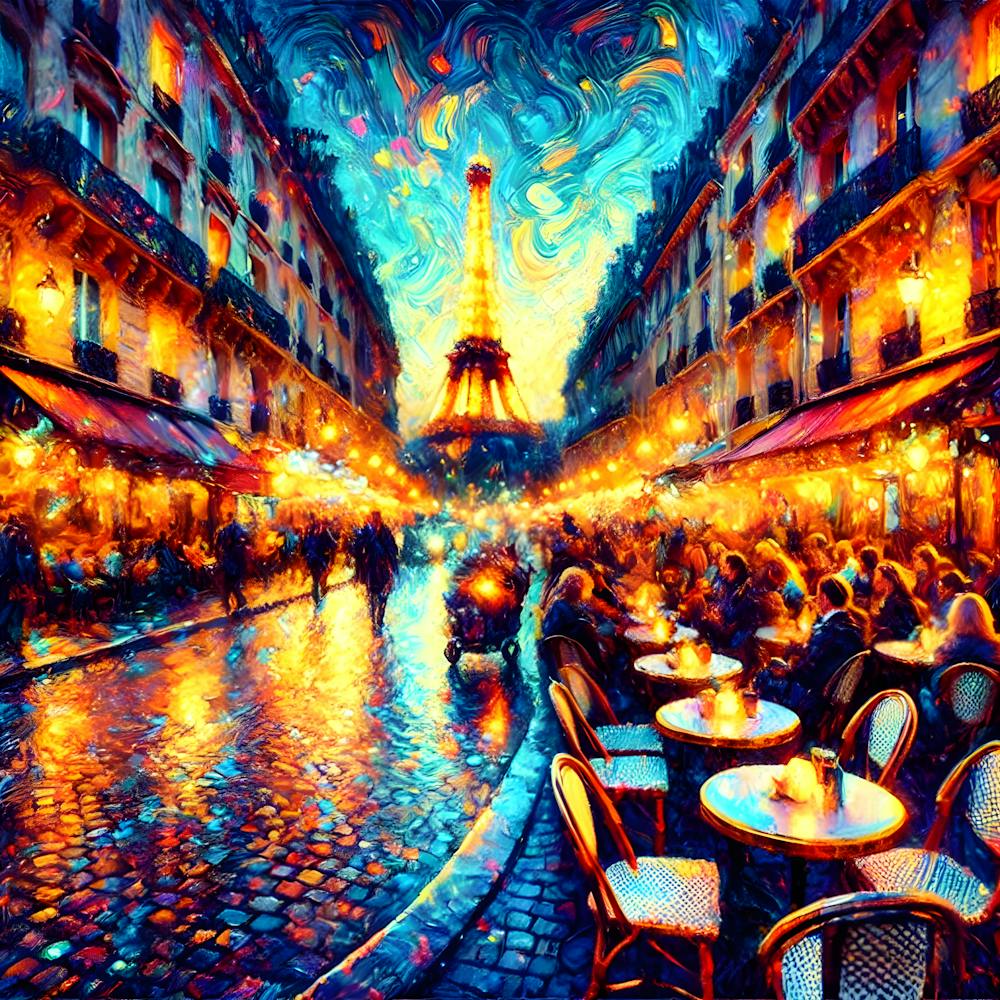 Murmures Parisiens Crépuscule À Montmartre