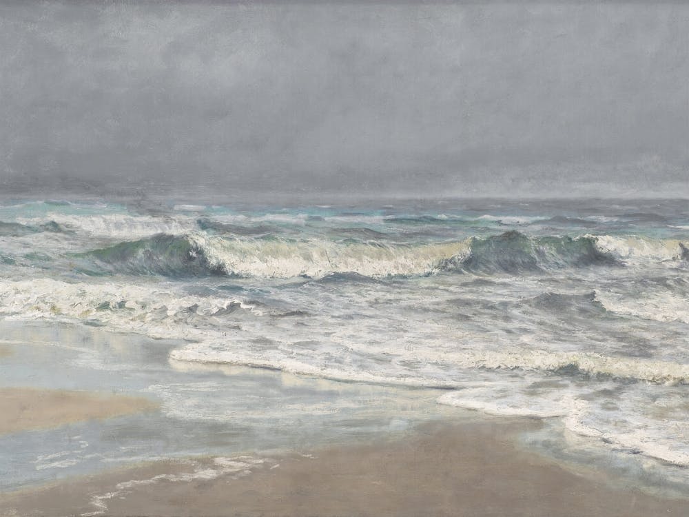 Stormy Day At The Beach