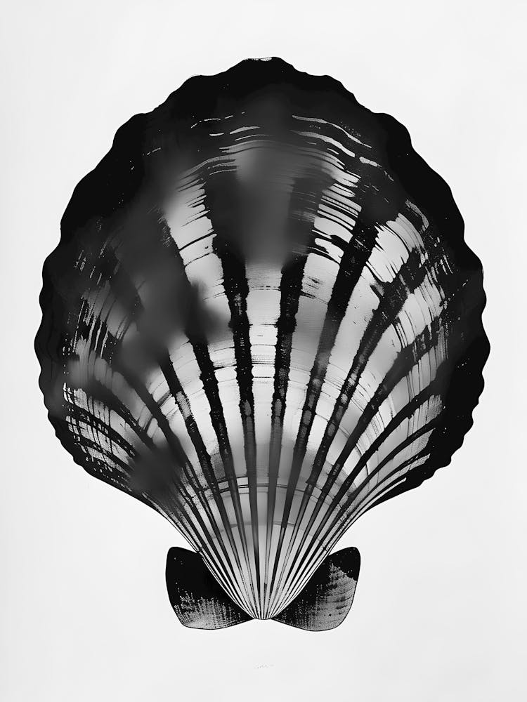 Black And White Shell