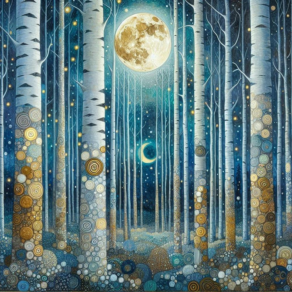 Moonlight In The Forest