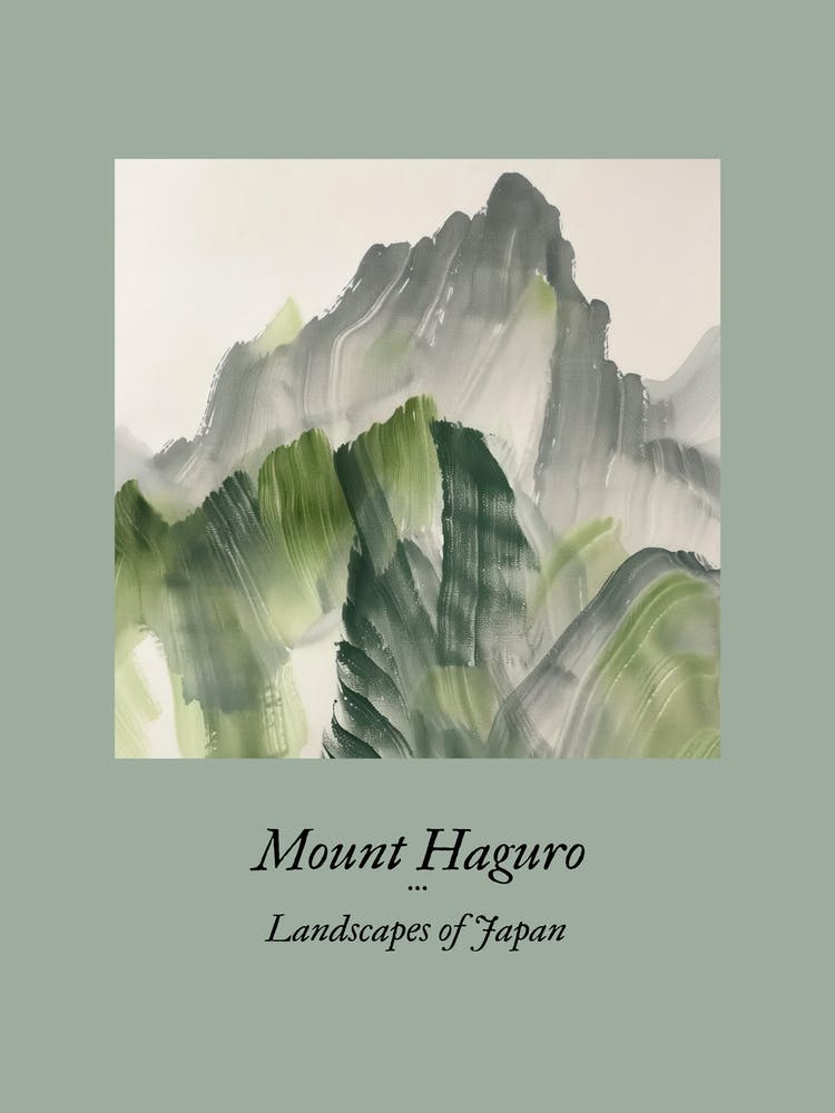 Landscapes Of Japan Mount Haguro 44