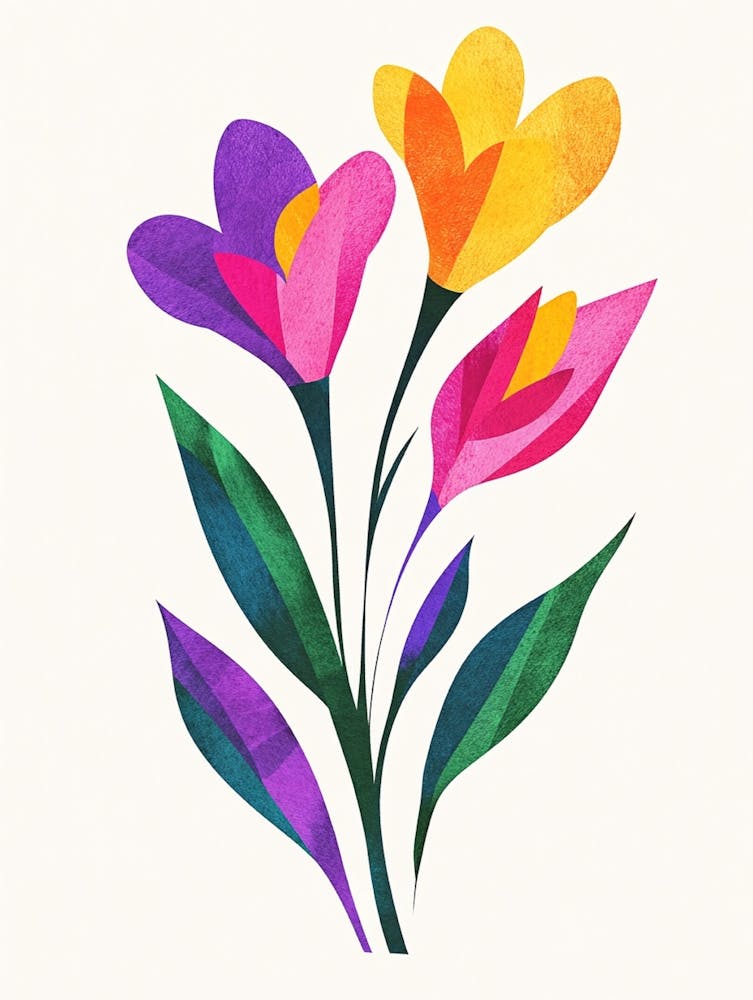 Watercolor Flowers 1