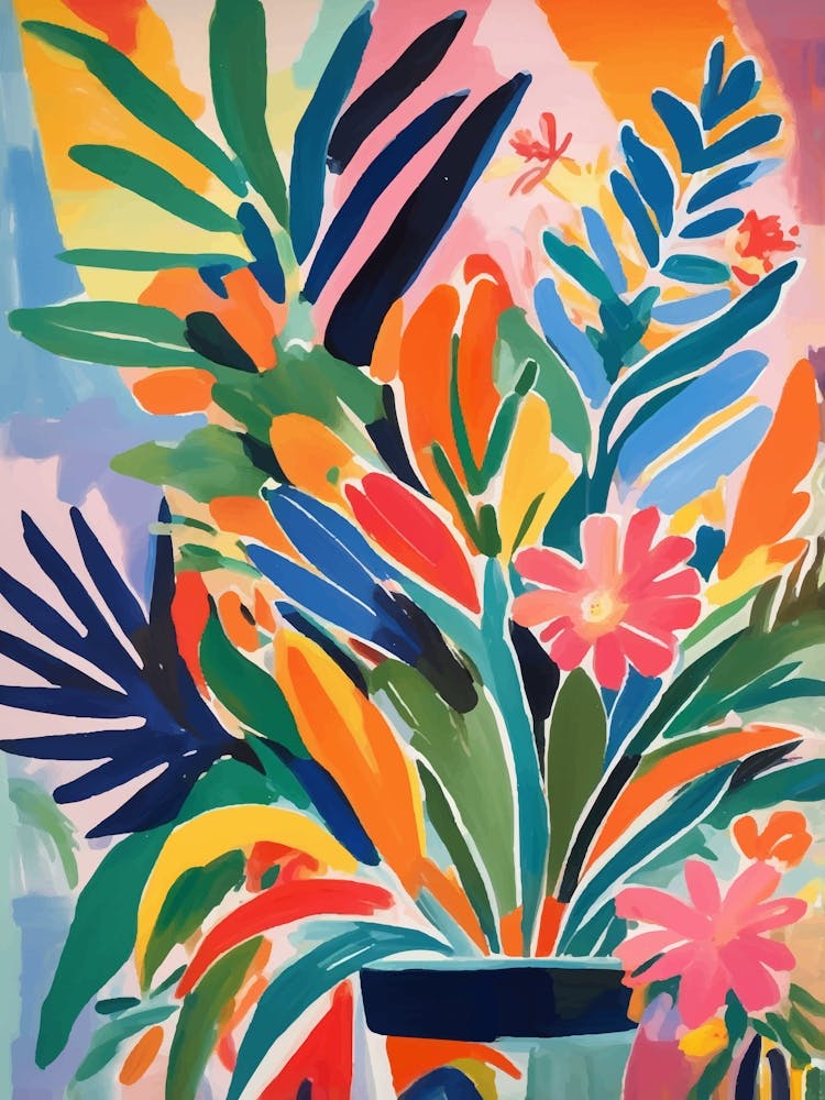 Colorful Tropical Bouquet