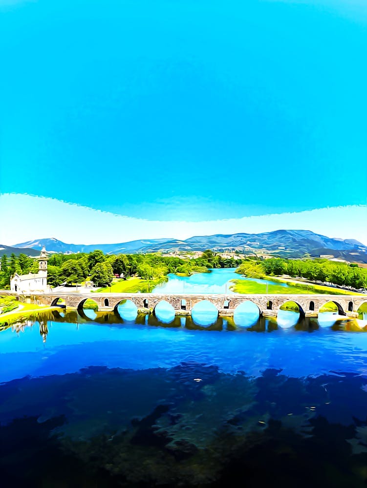 Ponte De Lima Bridge, Portugal
