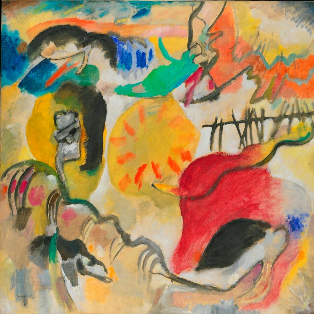 wassily kandinsky Improvisation 27 (Garden Of Love I