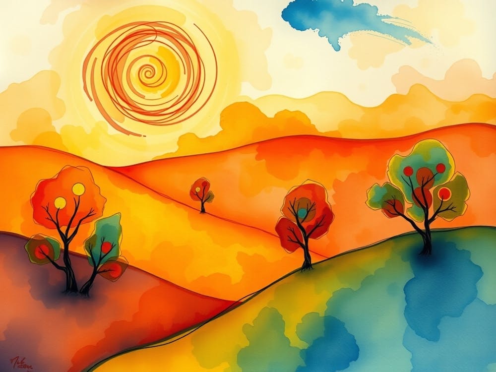 Flux Schnell Delicate Watercolor Painting A Vibrant Abstract L 3 (3)