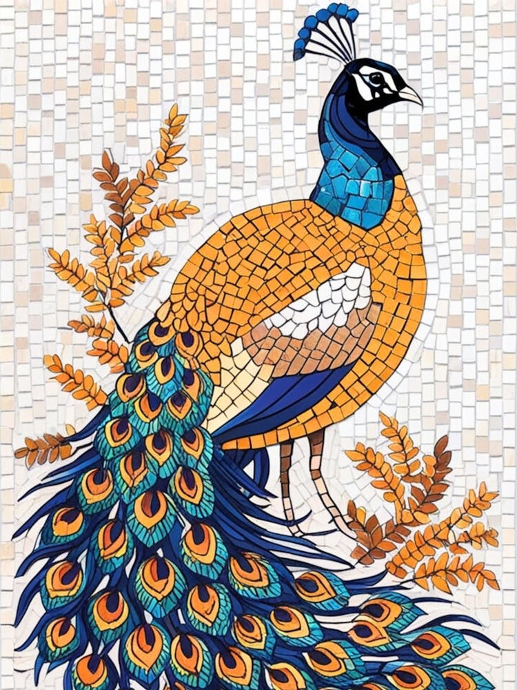 Peacock Mosaic 2