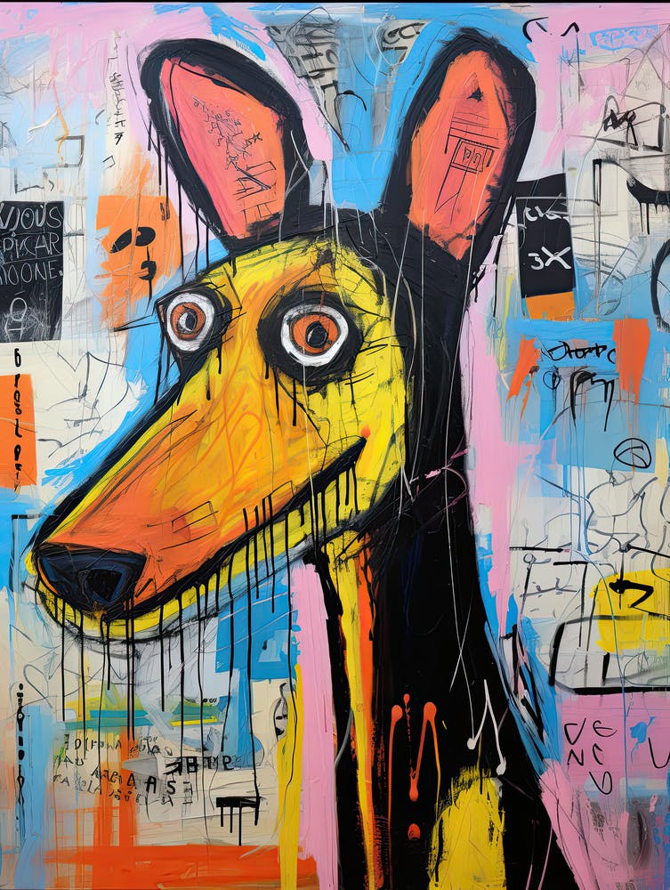 Street Dog Waltz: A Graffiti Tribute