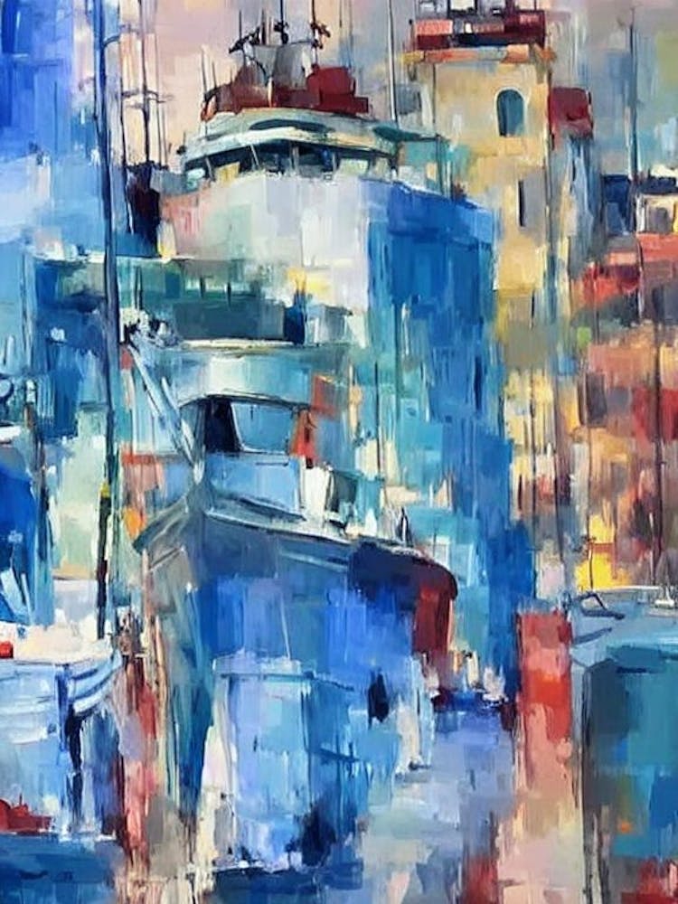 Port Of Beirut Lebanon Abstract Block 2 harbour