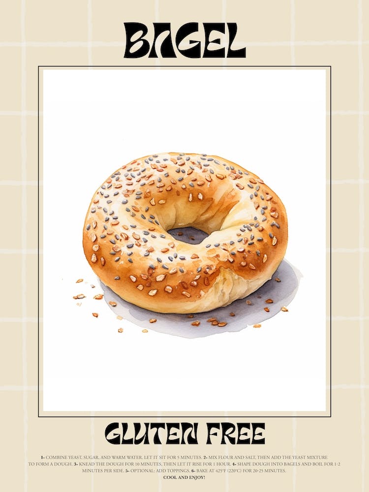 Gluten Free Bagel 3
