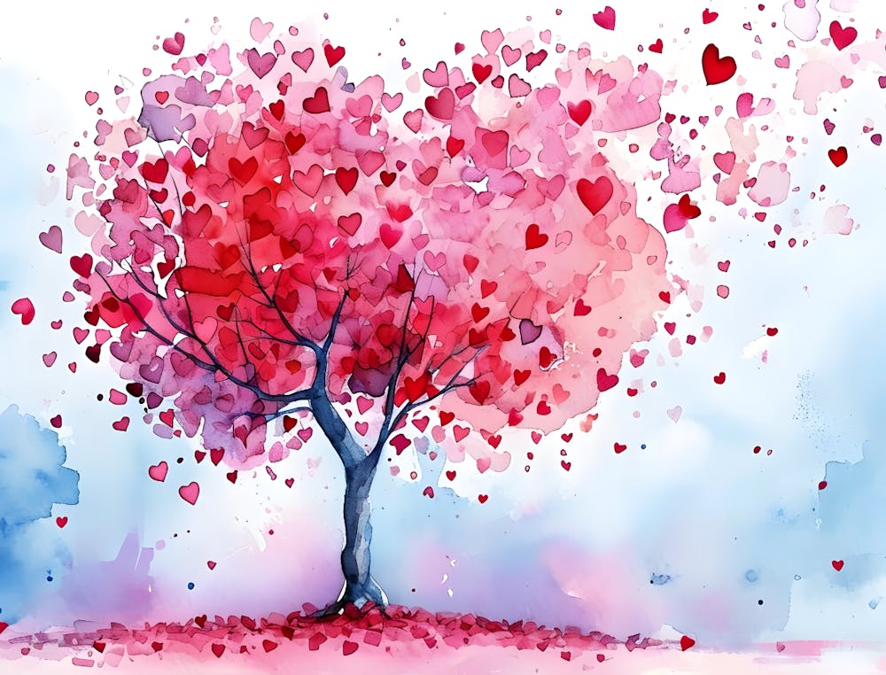 Valentine'S Day Tree