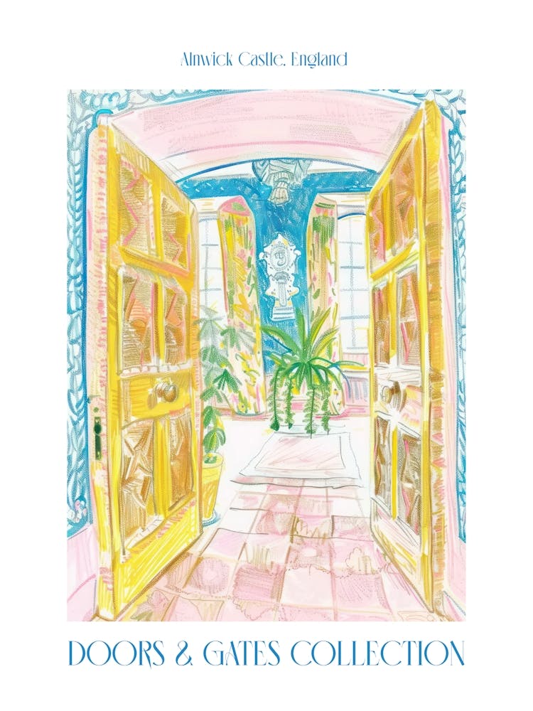 Doors And Gates Collection Alnwick Castle, England 1