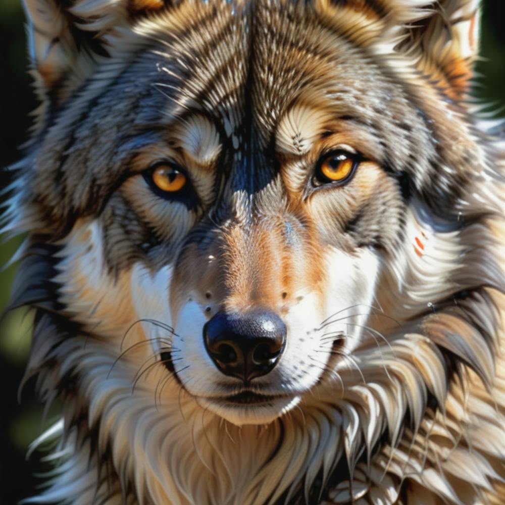 Wolf Portrait