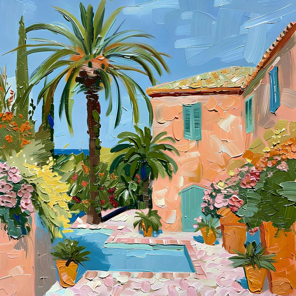 Pool In A House on Mallorca