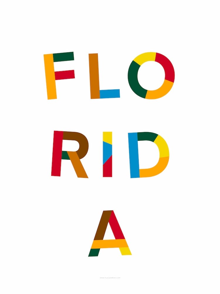 Florida State Flag Farben