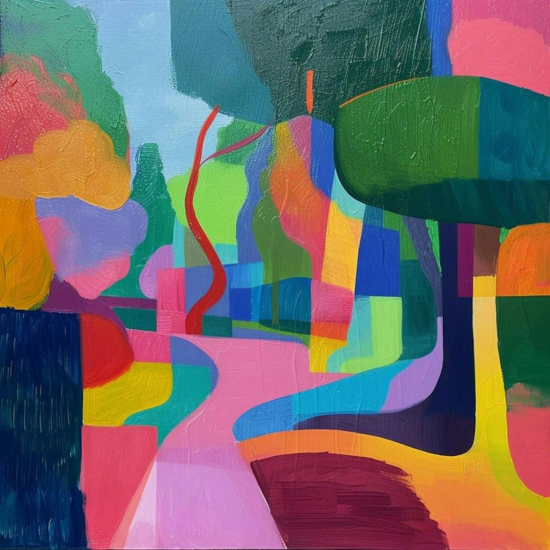 Abstract Park Collection Ibirapuera Park Buenos Aires Argentina 1