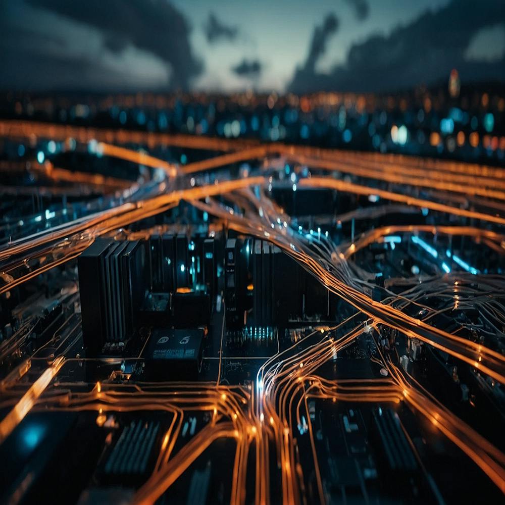 Cityscape At Night