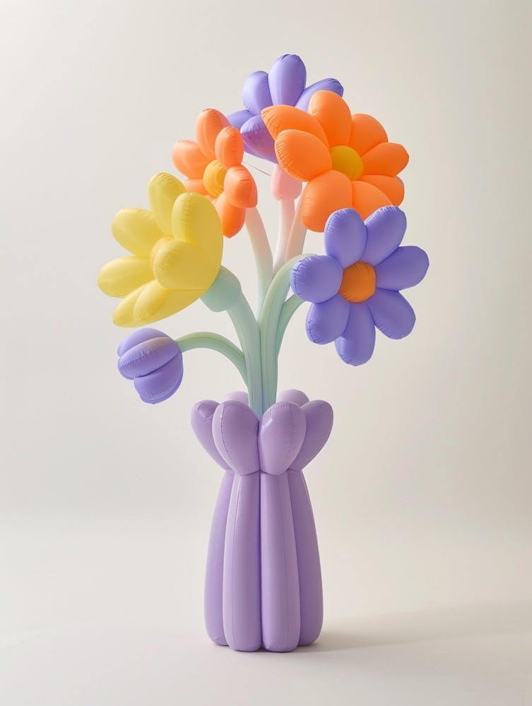Dreamy Inflatable Flowers Lilac 3