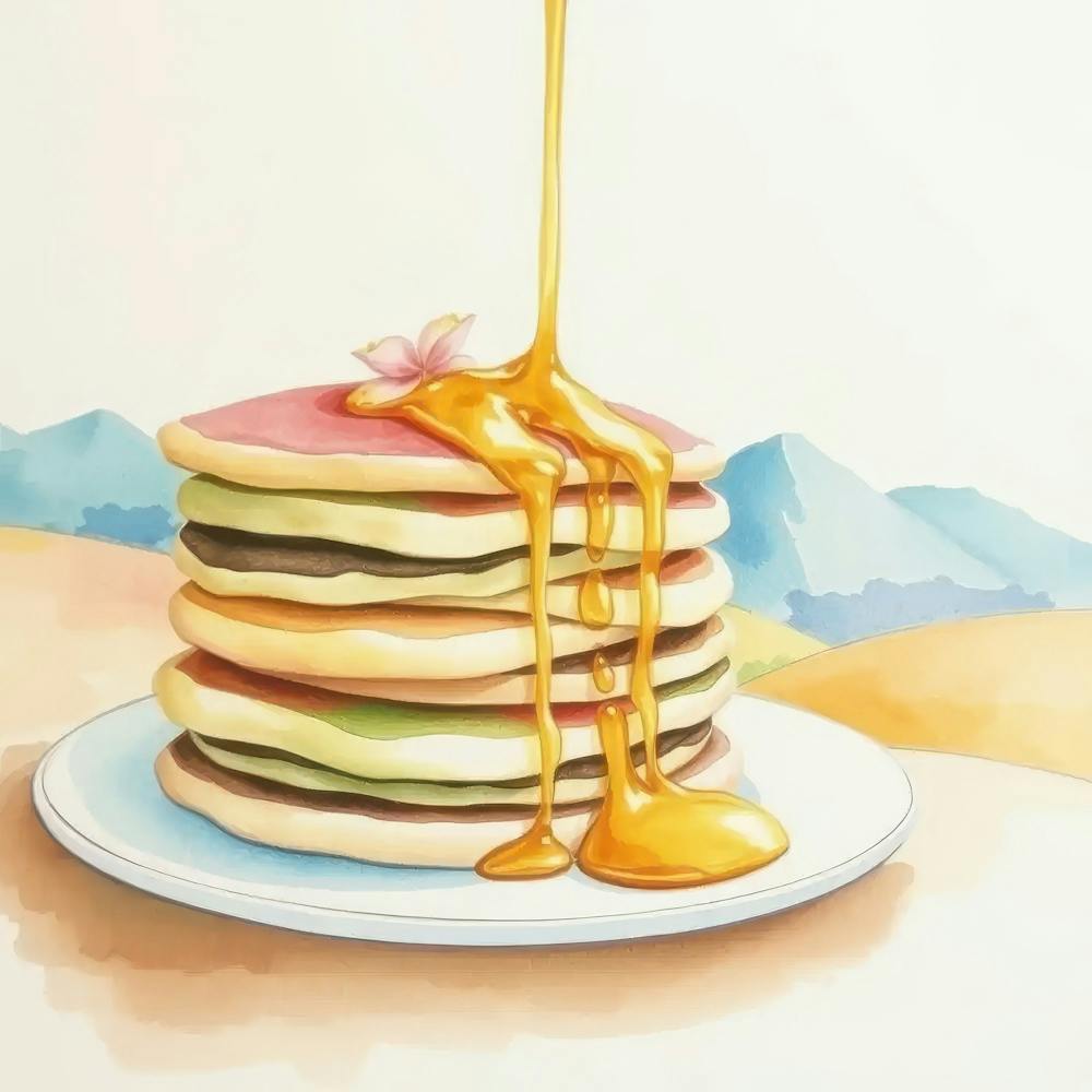 Pancakes With Honey
