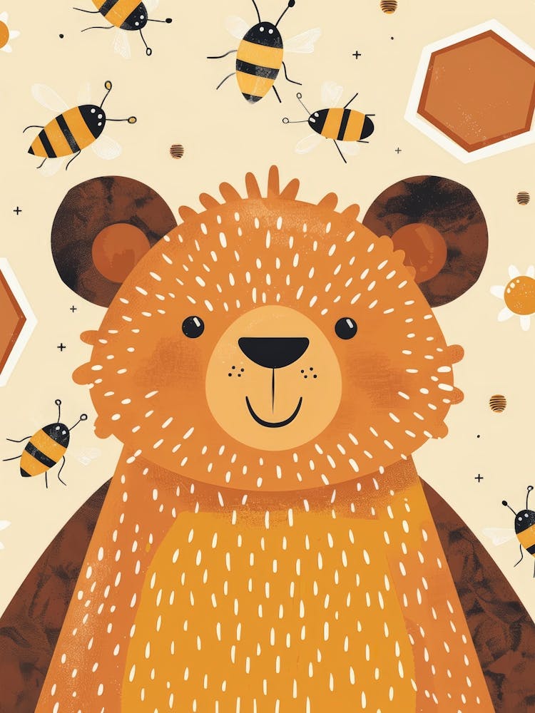 Bear With Bees 1