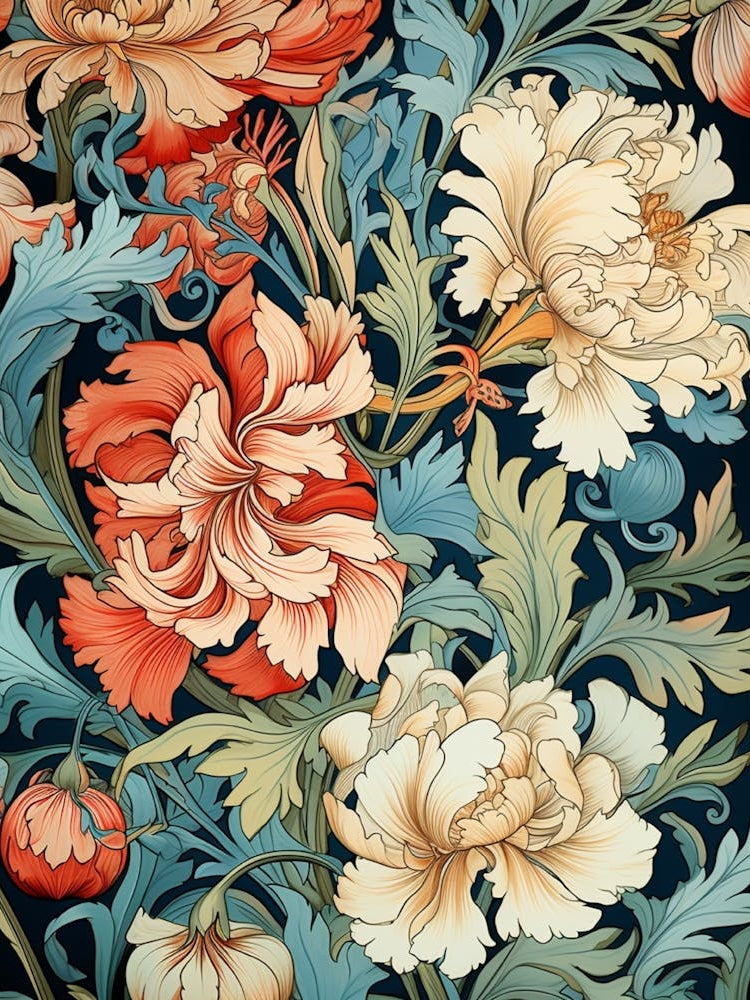 Wallpaper Floral Pattern 23