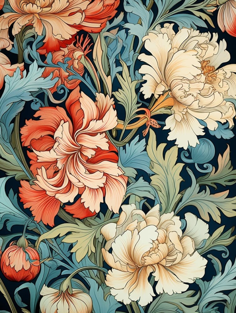 Wallpaper Floral Pattern 23