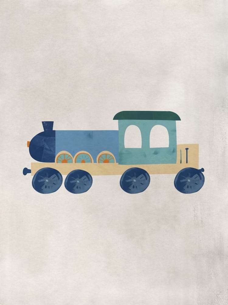 Boho Nursery 12 Locomotive