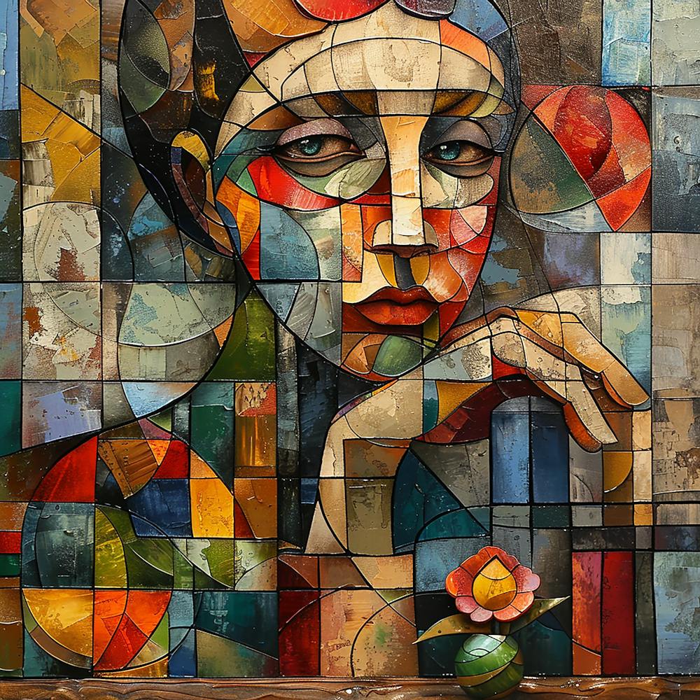Mosaic Woman 1