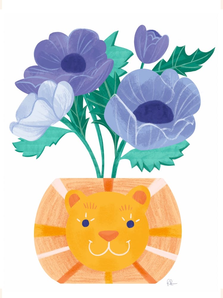 Peony Lion