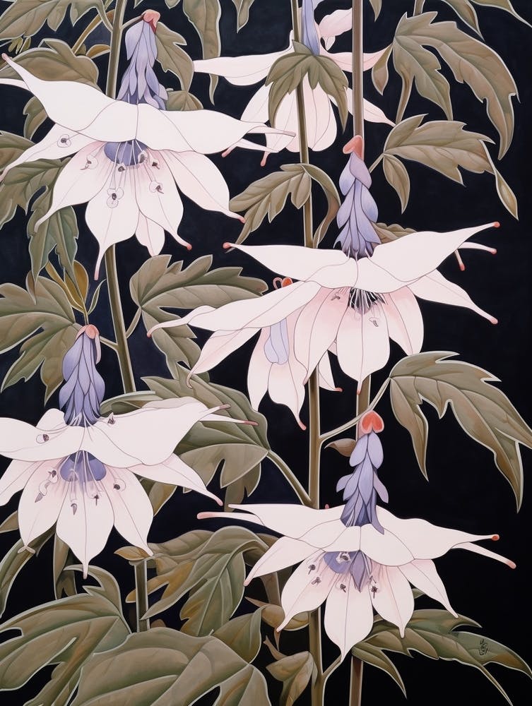 Flower Illustration Lobelia 2