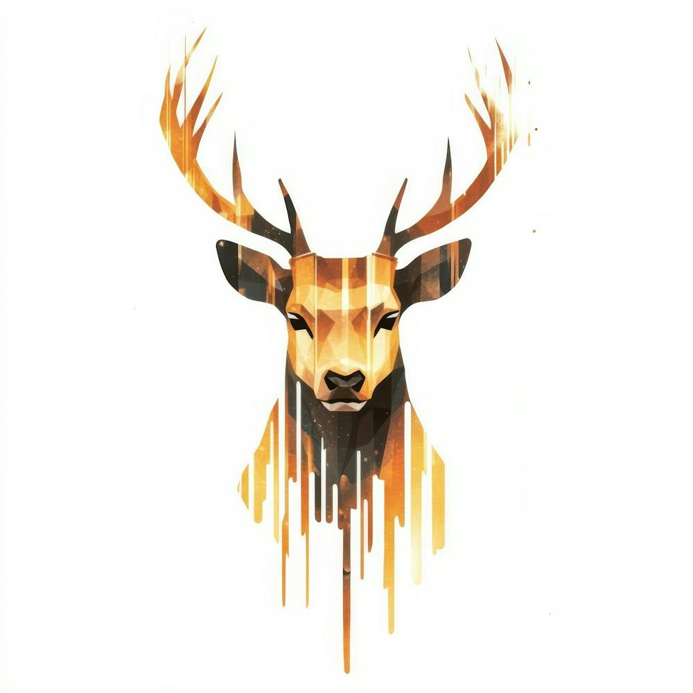 Deer Head 6