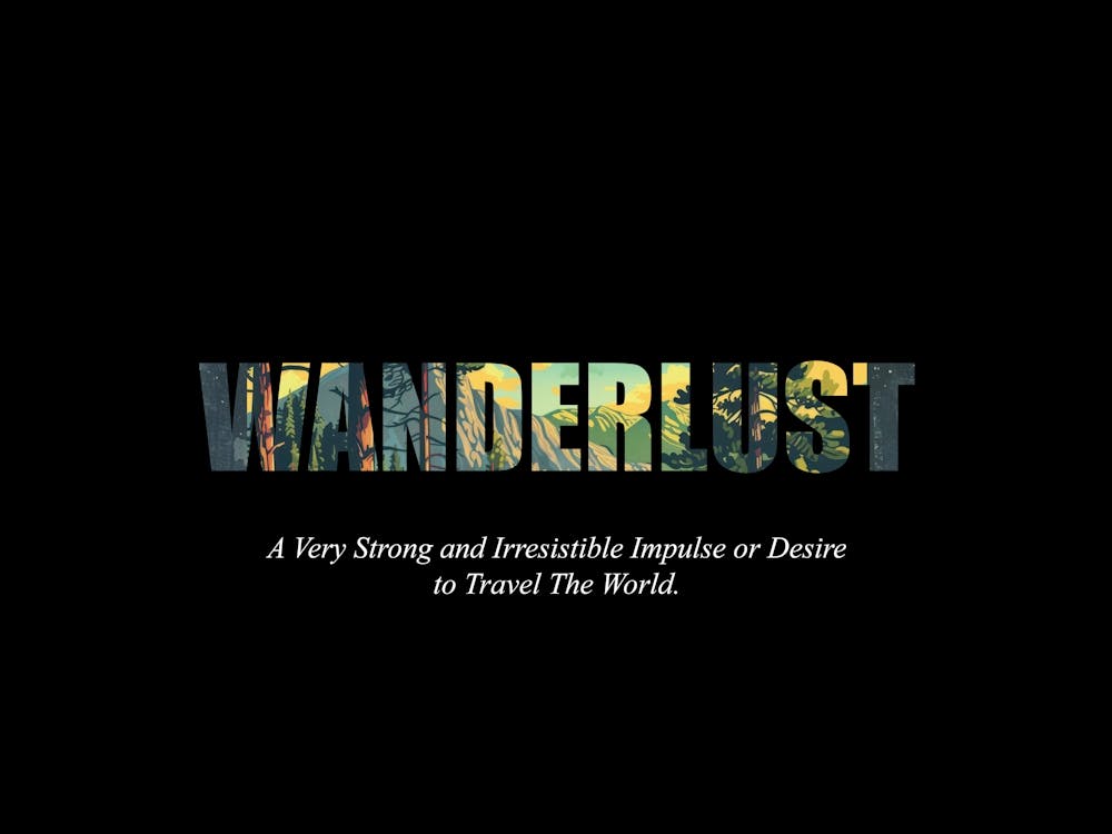 Wanderlust Poster Vintage Retro Woods 1